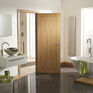 XL Joinery Verona Curved Groove Unfinished Oak Internal Door additional 2