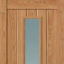 JB Kind Hudson Oak-Effect Glazed Internal Door additional 2