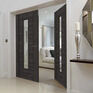 JB Kind Alabama Cinza Dark Grey Glazed Internal Door additional 3