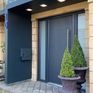 Alumasc Skyline BS150 Aluminium Door Canopy With LED Downlight &amp; Mailbox - Anthracite Grey additional 2