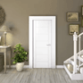 Mendes White Basic Primed Corsica FD30 Internal Fire Door additional 2