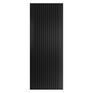 JB Kind Aria Black Pre-Finished Grooved Laminate FD30 Fire Door additional 1