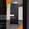 JB Kind Aria Black Pre-Finished Grooved Laminate FD30 Fire Door additional 5
