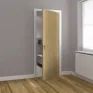 JB Kind Aria Pre-Finished Oak Grooved Laminate FD30 Fire Door additional 5
