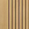 JB Kind Aria Pre-Finished Oak Grooved Laminate FD30 Fire Door additional 3