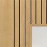 JB Kind Aria Grooved Pre-Finished Oak 1 Light Glazed Internal Door additional 3