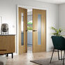 JB Kind Aria Oak Glazed Internal Door Pre-Finished additional 2