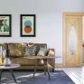 Deanta Amalfi Pre-Finished Oak 1 Light Glazed Internal Door additional 4