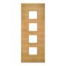Deanta Augusta Pre-Finished Oak Glazed Internal Door additional 1