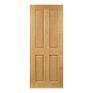 Deanta Bury Pre-Finished Oak FD30 Fire Door additional 1