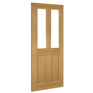 Deanta Bury Pre-Finished Oak Glazed FD30 Fire Door additional 3