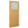 Deanta Cambridge Unfinished Oak Obscure Glazed Internal Door additional 3