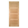 Deanta Coventry Unfinished Oak Internal Door additional 1