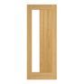 Deanta Ely Pre-Finished Oak 1 Side Light Glazed Internal Door additional 1