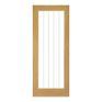 Deanta Ely Pre-Finished Oak 1 Light Glazed Door additional 1
