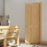 Deanta Eton Unfinished Oak FD30 Fire Door additional 2