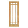 Deanta Kerry Unfinished Oak Glazed Internal Door additional 1