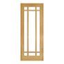 Deanta Kerry Unfinished Oak Glazed Internal Door additional 1