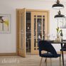 Deanta Kerry Unfinished Oak Glazed Internal Door additional 2