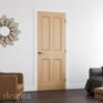 Deanta Kingston Unfinished Oak Internal Door additional 2