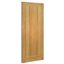 Deanta Norwich Rustic 3 Panel Unfinished Oak Internal Door additional 3