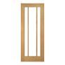 Deanta Norwich Unfinished Oak Clear Glazed Internal Door additional 1
