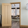 Deanta Norwich Unfinished Oak FD30 Fire Door additional 4