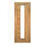 Deanta Seville Pre-Finished Oak Glazed FD30 Fire Door additional 1