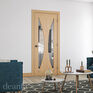 Deanta Sorrento Pre-Finished Oak Glazed Internal Door additional 2