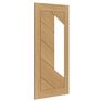 Deanta Torino Pre-Finished Oak Glazed Internal Door additional 3
