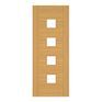 Deanta Valencia Prefinished Oak Door Glazed FSC additional 1