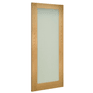 Deanta Walden Unfinished Oak Frosted Glazed Internal Door additional 3
