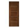 Deanta Valencia 5 Panel Inlaid Pre-Finished Walnut FD30 Fire Door additional 3