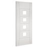 Deanta Pamplona White Primed Glazed Internal Door additional 3