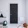 Deanta Montreal Dark Grey Ash FD30 Fire Door additional 2