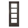 Deanta Montreal Dark Grey Ash Glazed Internal Door additional 1