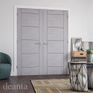 Deanta Montreal Ladder-Style Pre-Finished Light Grey Ash Internal Door additional 4