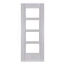Deanta Montreal Light Grey Ash Glazed FD30 Fire Door additional 1