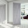 Deanta Sorrento Light Grey Ash FD30 Fire Door additional 2