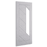 Deanta Torino Light Grey Pre-Finished Ash 1 Light Glazed Internal Door additional 3
