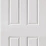 JB Kind 6 Panel Colonist Smooth White Primed Internal Door additional 1