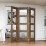 Deanta Pre-Finished Walnut Bi-Fold Door Frame Kit additional 1