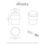Deanta Collared Door Stop Satin Stainless Steel additional 4