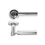 Deanta Arcadia Polished Chrome Door Handle on Round Rose additional 1