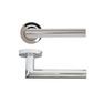 Deanta Ares Polished Chrome Door Handle on Round Rose additional 1