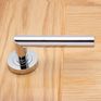 Deanta Ares Polished Chrome Door Handle on Round Rose additional 2