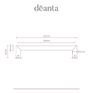 Deanta Polished Steel Mitred Pull Handle additional 4