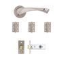 Deanta Fortuna Satin Finish Latch Kit additional 1