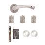 Deanta Fortuna Satin Finish Mortice Door Handle Kit additional 2