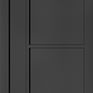 Deanta Brixton Modern 5 Panel Pre-Finished Black Internal Door additional 1